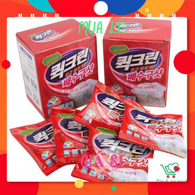 Bột thông bồn cầu [ 5 gói 200g ] bột thông cống