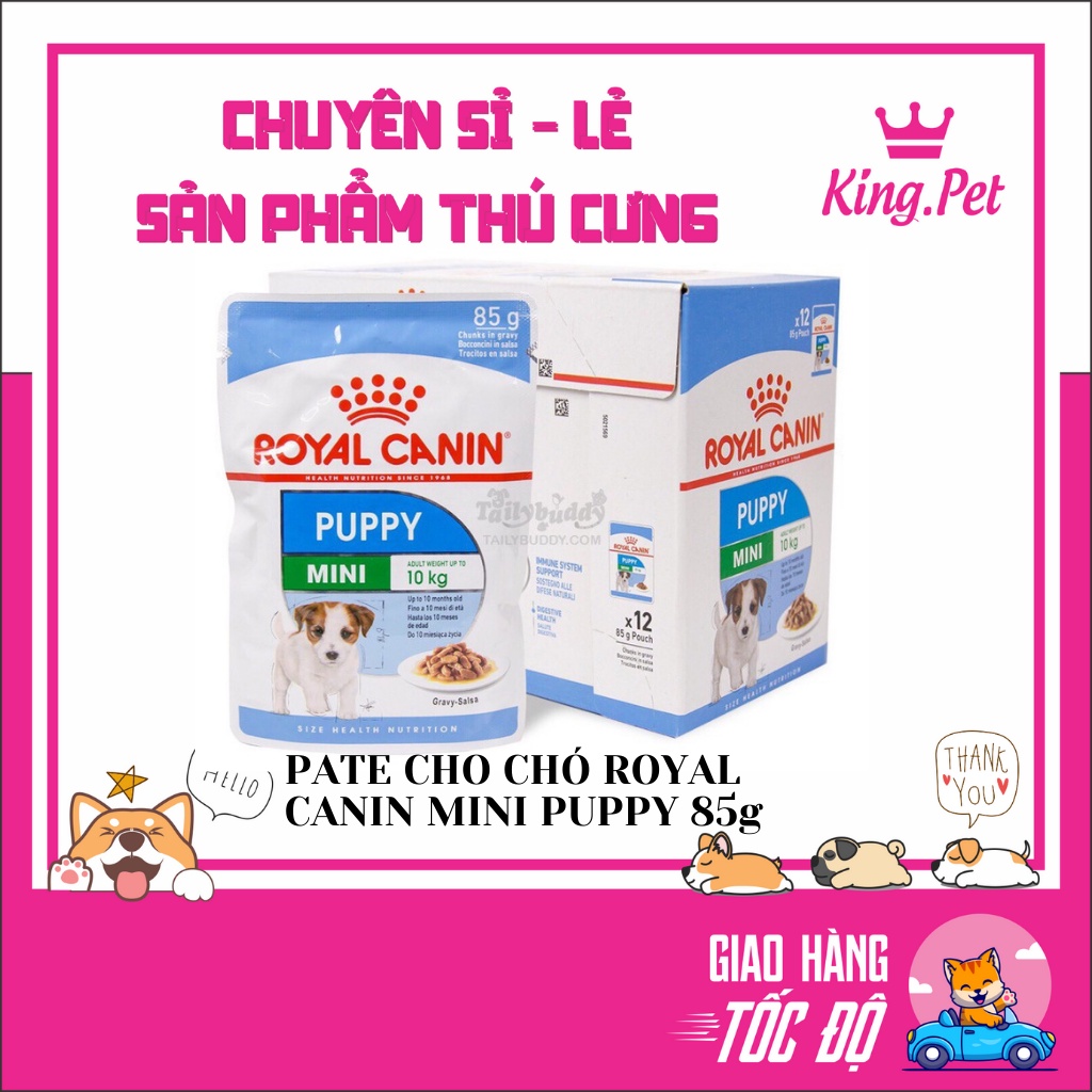 PATE CHO CHÓ CON ROYAL CANIN MINI PUPPY