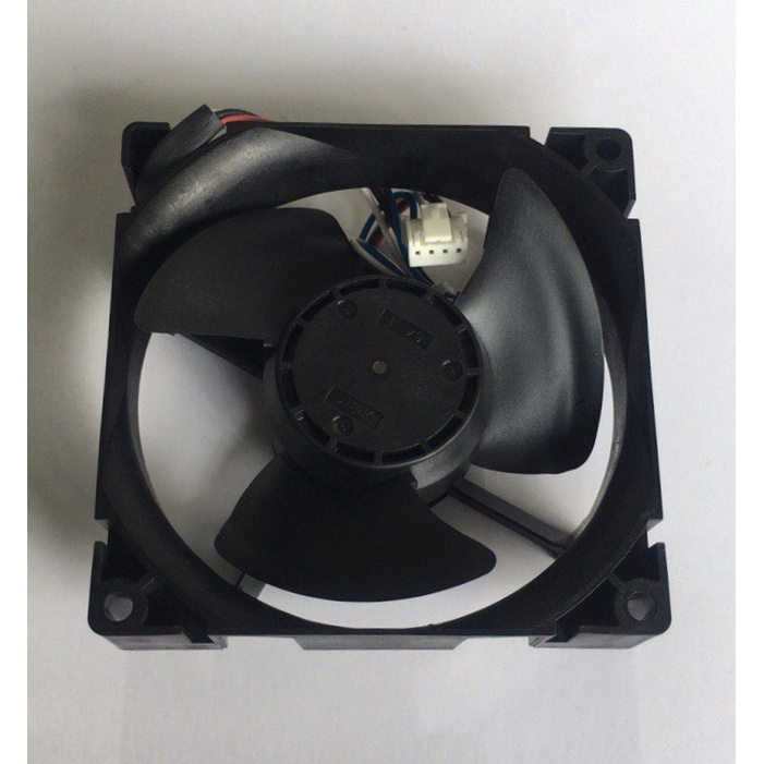 QUẠT TỦ LẠNH SHARP HÃNG DC : 12V, 0.16A, 4 DÂY 9x9 CM PHƯỚC MÃI