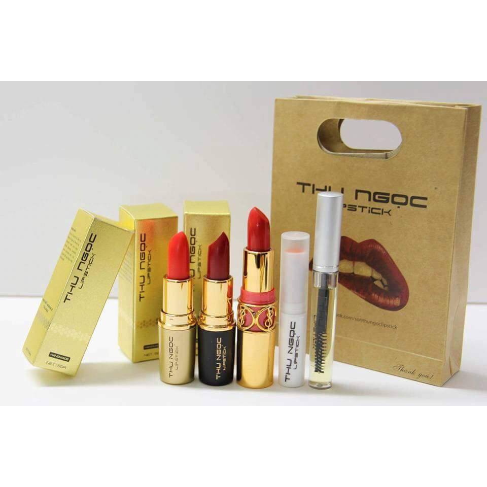 Combo son cao cấp - son dưỡng Thu Ngọc.