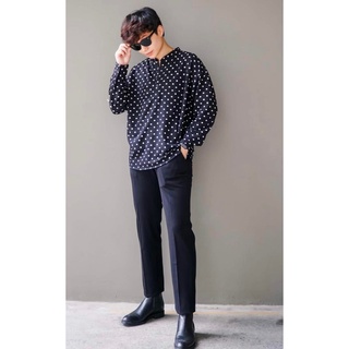 Sơ mi trụ chấm bi