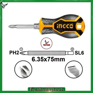 Giaphu 75mm tuốc nơ vít 2 đầu ingco akisd0202