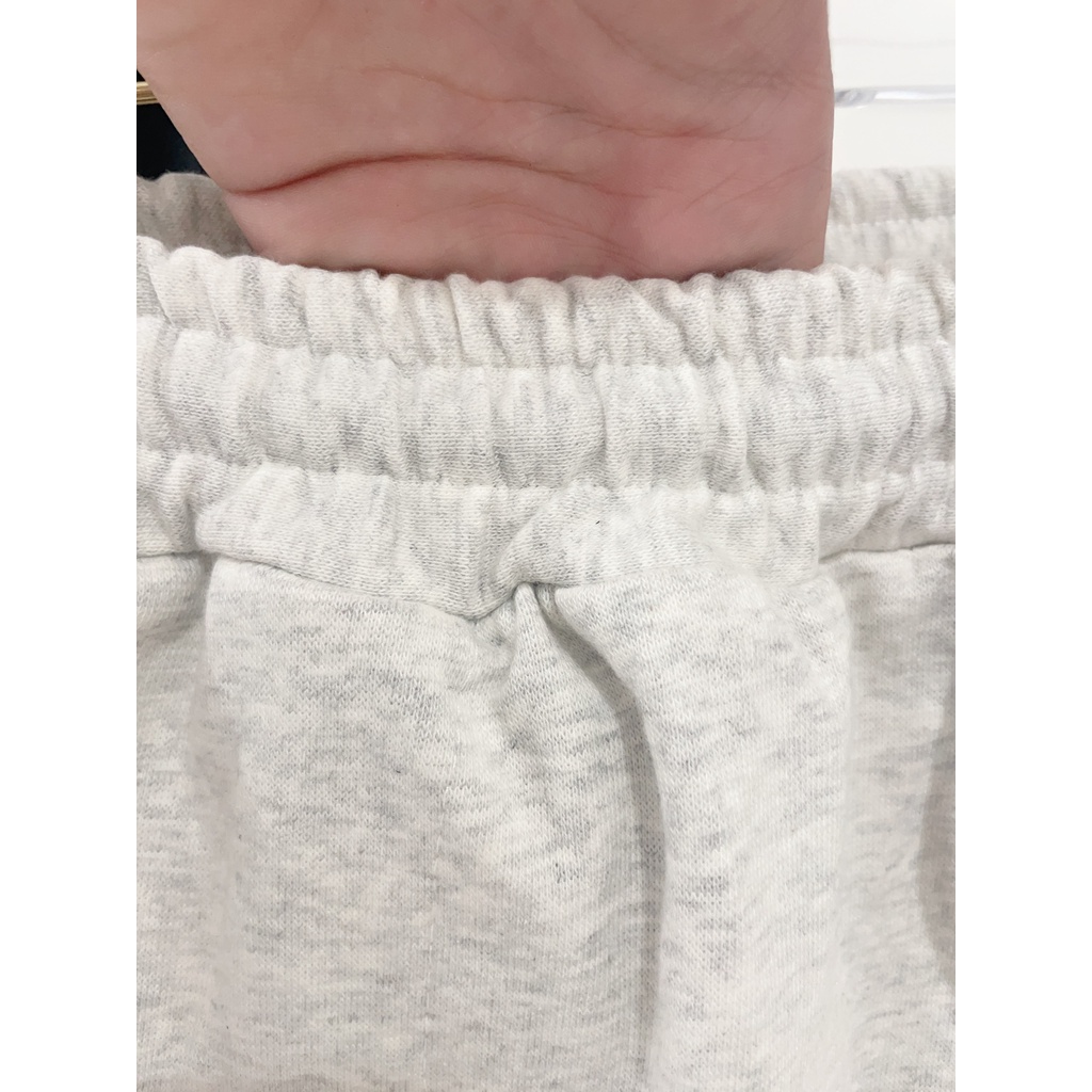 Quần short unisex form rộng CURIPER nam nữ hai màu đen xám chất nỉ cotton phong cách Ulzzang