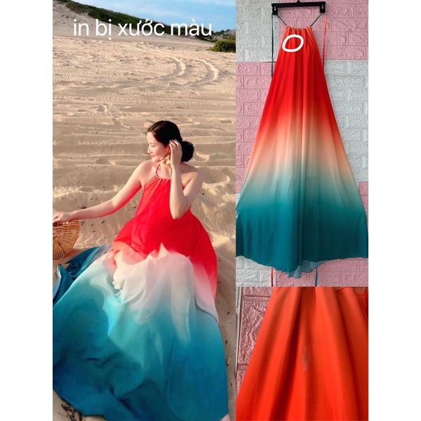 Đầm maxi đi biển du lịch chụp hình sống ảo