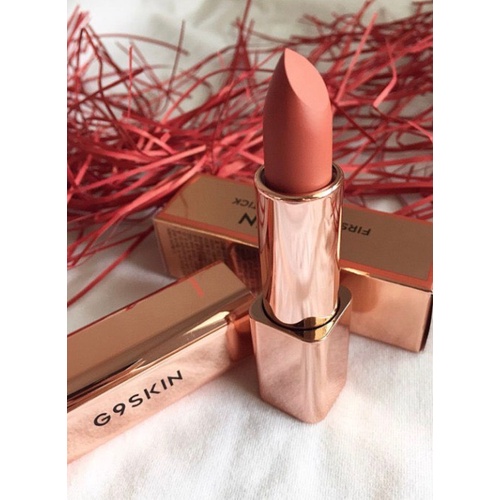 [2 MÀU MỚI HÈ 2021] Son Thỏi Lì Chất Siêu Mịn G9Skin First V-Fit Lipstick