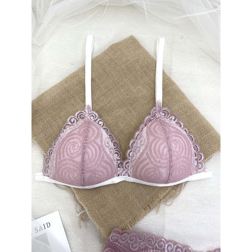 Đồ lót sexy gợi cảm ren cao cấp loại 1 gồm áo + quần BRAHY 161