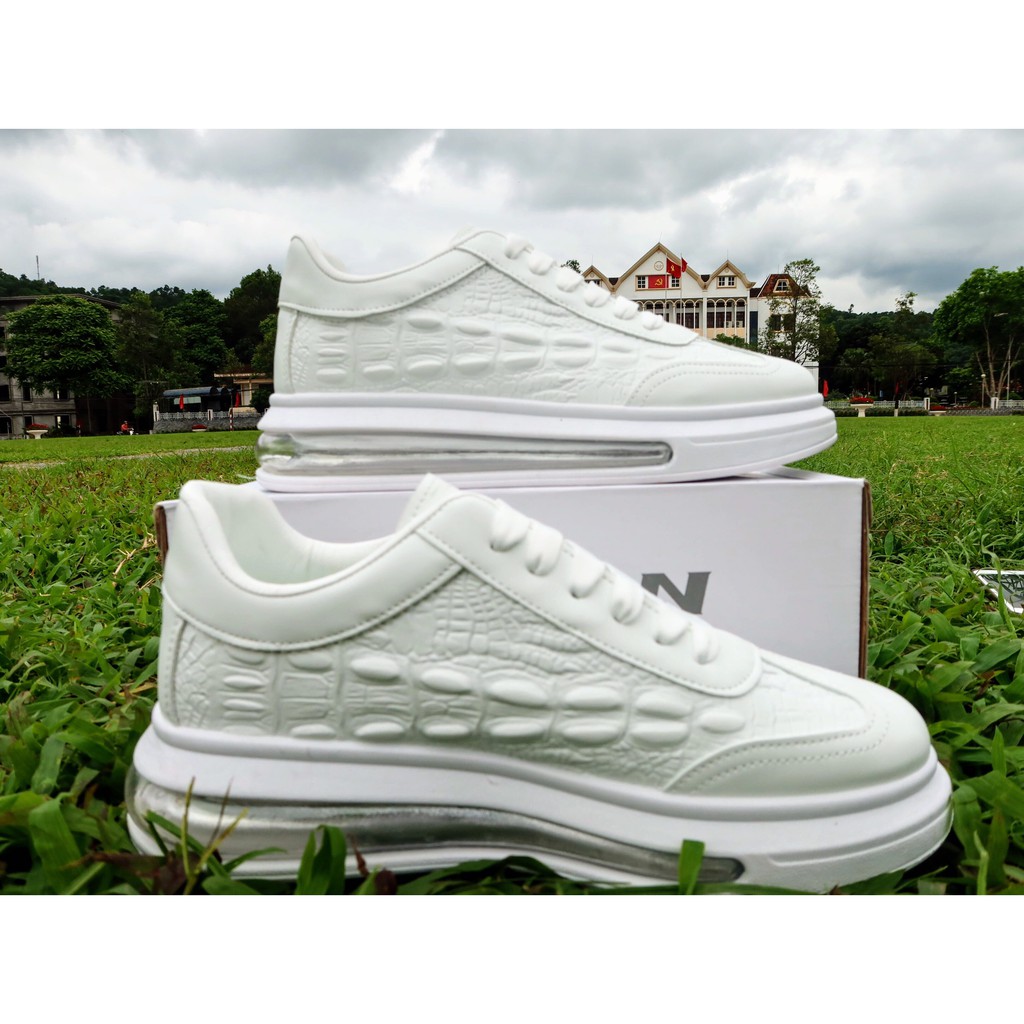 Giày thể thao nam  đế độn tăng 5cm chiều cao, đệm khí ,cổ nhỡ cao cấp 2021 - giày thể thao nam | BigBuy360 - bigbuy360.vn