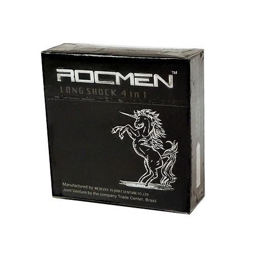 [CHÍNH HÃNG 100%] Bao Cao Su ROCMEN Long Shock Có Gai, Gân, Kéo Dài Thời Gian, Hộp 3 Cái_ Cho cuộc yêu bùng cháy bền lâu