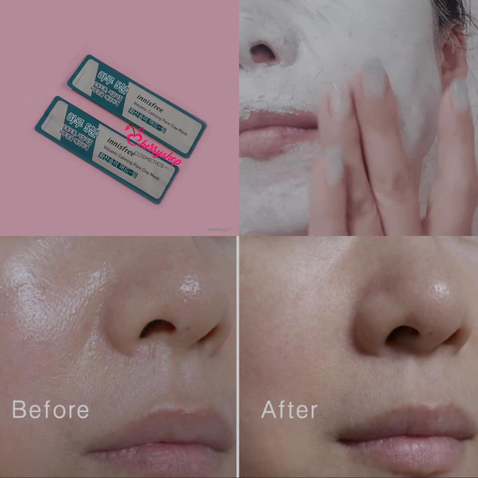 SAMPLE MẶT NẠ TRO NÚI LỬA SIÊU CẤP SUPER VOLCANIC PORE CLAY MASK 2X