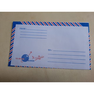 Bao Thư Bưu Điện có sọc (25 cái/xấp)