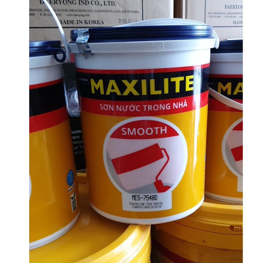 Sơn trắng Maxilite Smooth ME5-75480 5Lít