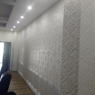 (RẺ NHẤT THỊ TRƯỜNG ) XỐP DÁN TƯỜNG TÂN CỔ ĐIỂN 7 HÀNG CAO CẤP, KT 70 X 70CM