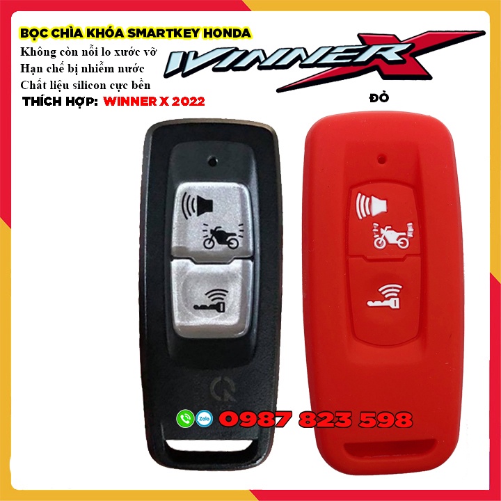 Bọc Chìa Khoá Smartkey Honda Winner X 2022 - Bọc Chìa Winner X V3