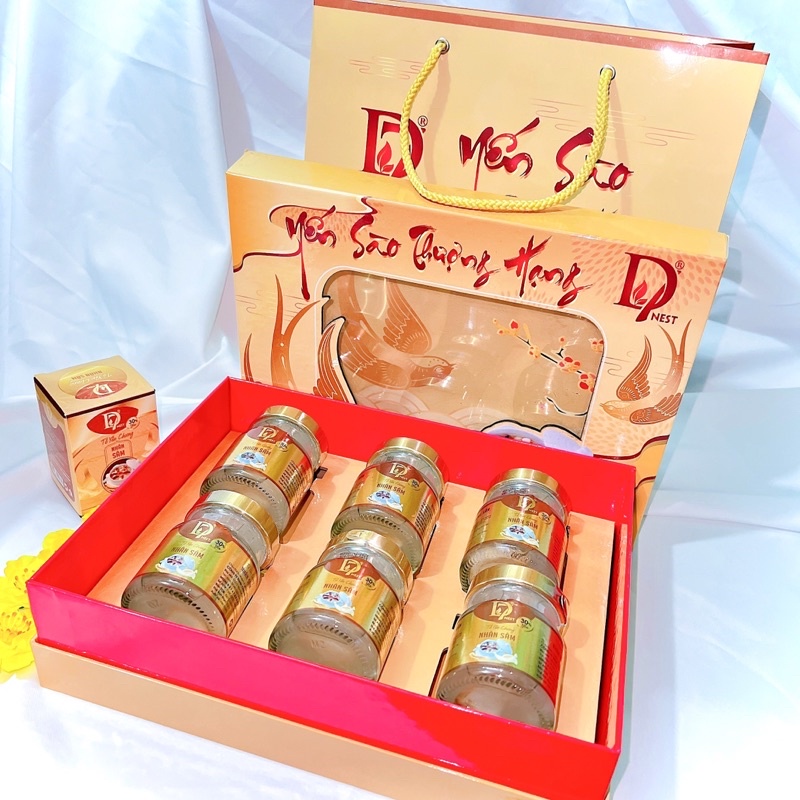 Lốc yến 6 hủ cao cấp 30% yến D7