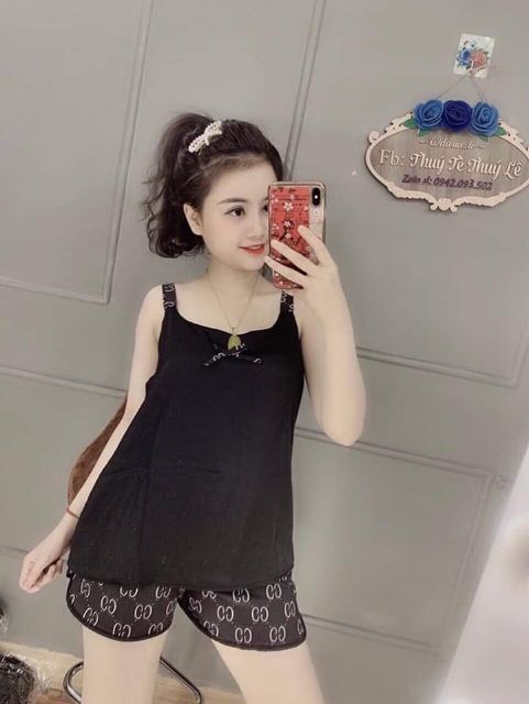 Bán Sỉ Bộ Sát nách Chất Lụa  cực Đẹp mềm mát Ảnh sàn ảnh thật 100%- đồ q | BigBuy360 - bigbuy360.vn