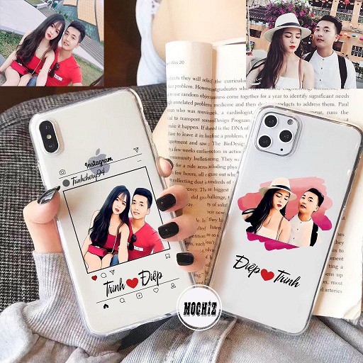 Ốp silicon ip 12 pro max, 11 pro max, x xs max , 7 8 6 6s plus in hình theo yêu cầu- vẽ line art theo yêu cầu