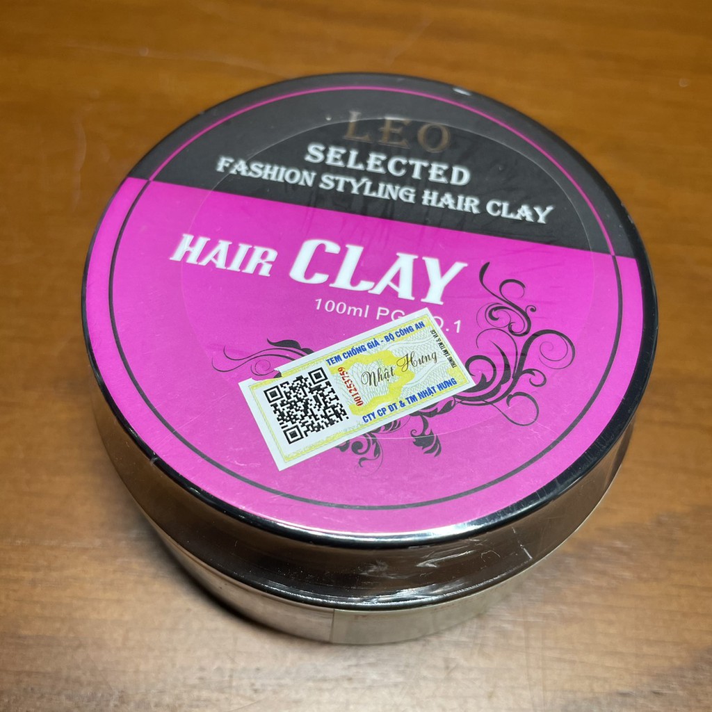 Prosee-Taiwan⛱ Sáp Vuốt Tóc Tạo Kiểu Giữ nếp lâu dài LEO Hair Clay Prosee 100g