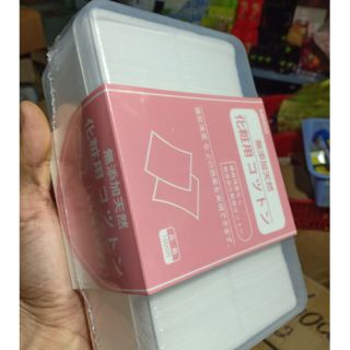  Hộp Bông tẩy trang miniso 1000 miếng - Nhật Bản Chính Hãng 