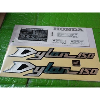 Bộ tem nổi Dylan 150 new