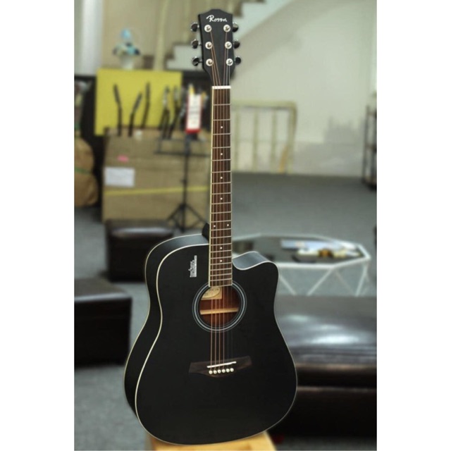 ĐÀN GUITAR ROSEN R135 ĐEN LÌ