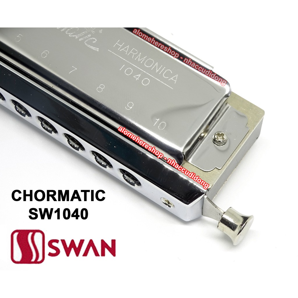 Kèn Harmonica Chromatic Swan SW1040 10 lỗ