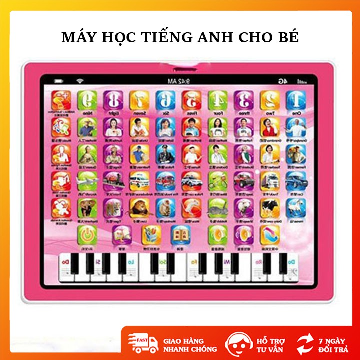 Ipad học tiếng anh có đàn piano cảm ứng - TE0217