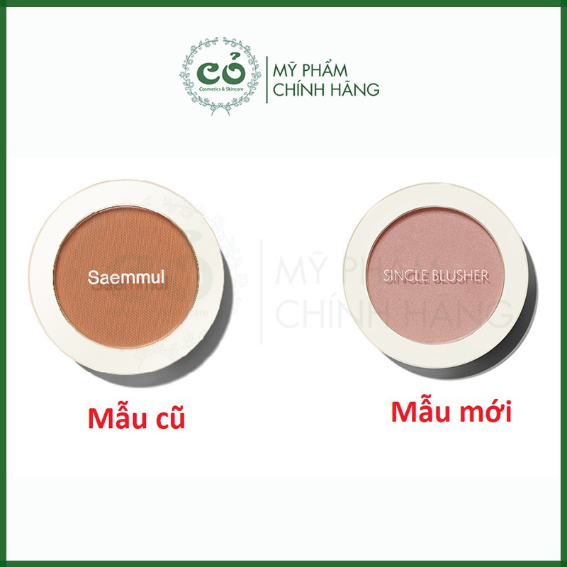 Phấn má hồng The Saem Saemmul Single Blusher 5g