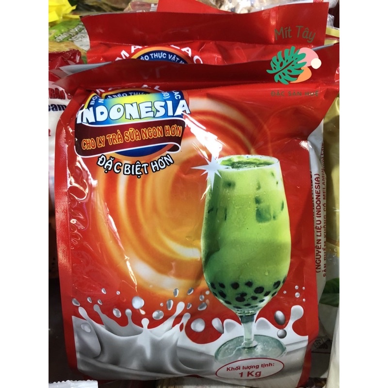 Bột Kem Béo Thực Vật Mafalac Indo 1kg, Nguyên Liệu Pha Trà Sữa Trân Châu Mít Tây, Bột Sữa