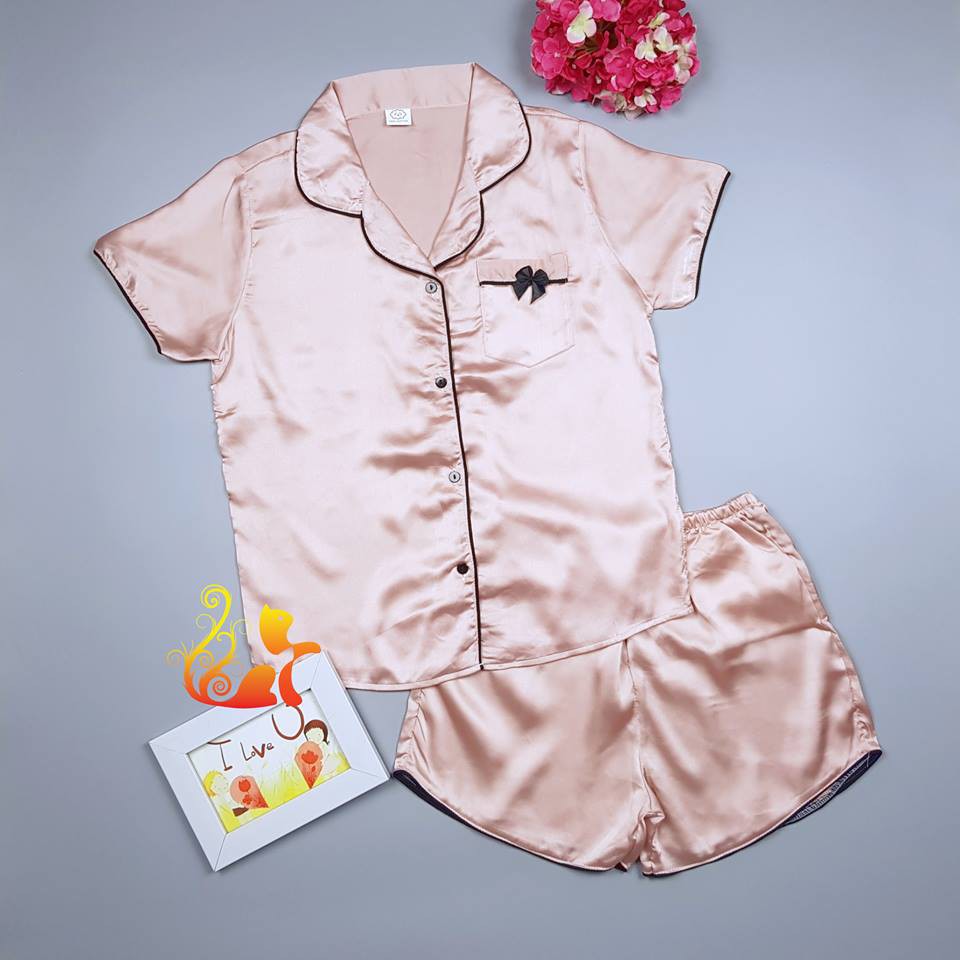 Đồ bộ Pijama Lụa Cao Cấp - Dưới 60kg