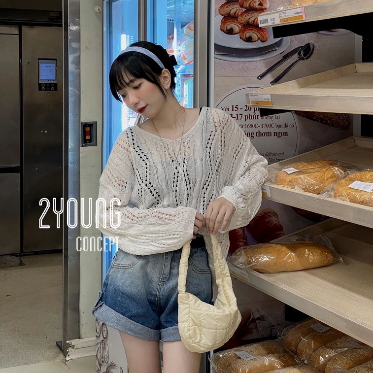 Áo lưới và xoán nhiều đường, phần lưng đan dây  A1737