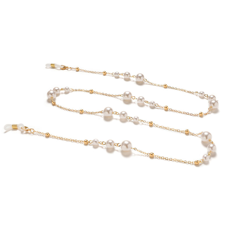 Dây Đeo Mắt Kính Đính Ngọc Trai Giả Thời Trang