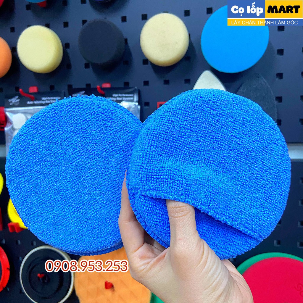 Miếng mút dưỡng sáp wax vải microfiber