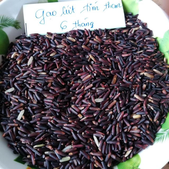 Gạo lứt tím than