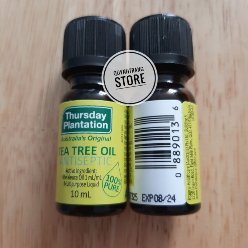 Tinh dầu tràm trà nguyên chất Úc Tea Tree Thursday Plantation 10ml 25ml 50ml