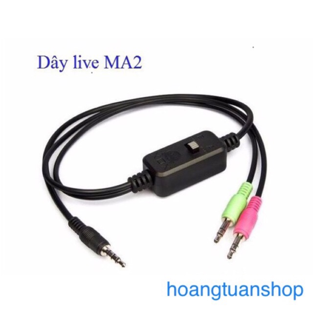 [Freeship toàn quốc từ 50k] Dây live stream XOX MA2