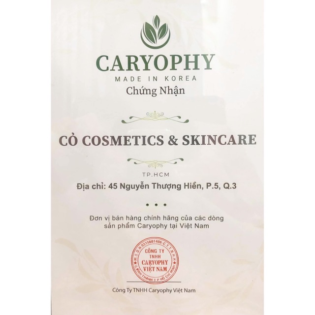 Tinh chất giảm mụn và mờ thâm Caryophy Portulaca Ampoule 10ml và 30ml