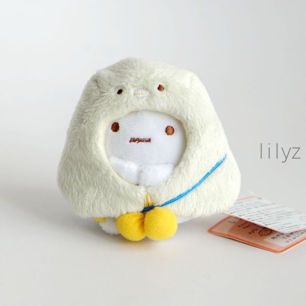 Móc khóa nhồi bông mềm mại đáng yêu chủ đề hoạt hình Sumikko Gurashi