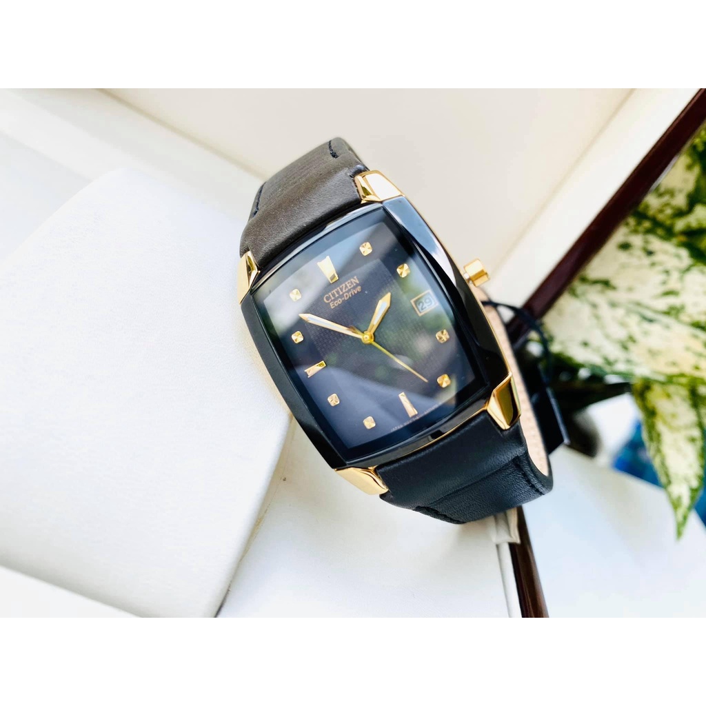 Đồng hồ Nam Citizen Eco Drive Dây Da BM6574-09E