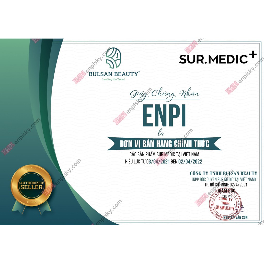 Mặt nạ dưỡng trắng da Sur Medic Glutathione Mask [Bản mới], 1 miếng