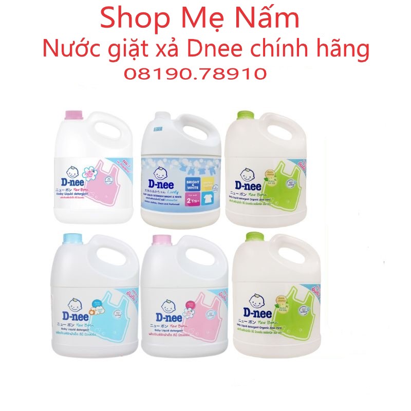 🌸🌱☘️ NƯỚC GIẶT-XẢ DNEE 3000ML THÁI LAN 🌸🌱☘️