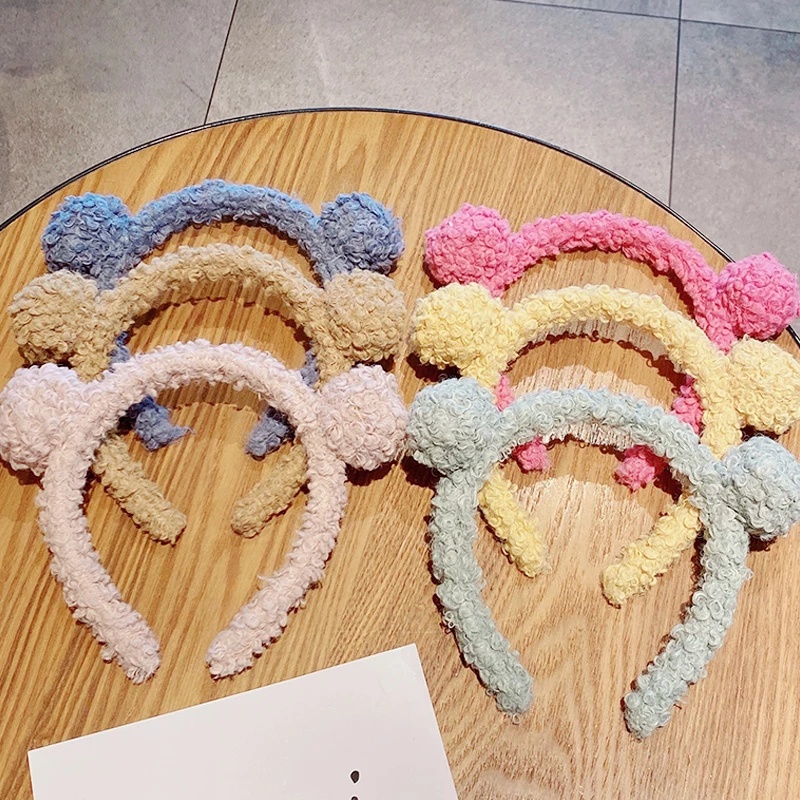 RainBow Bows 1 Băng Đô Tai Gấu Dễ Thương Cho Bé Gái