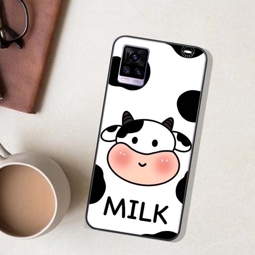 Ốp lưng Vivo V20 in hình Gấu xinh xắn, Bò sữa đáng yêu,  ĐẸP -  RẺ - XINH - ĐỘC ĐÁO