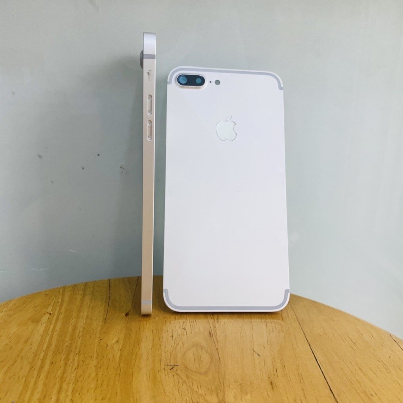 [Mã ELMS05 giảm 5% đơn 300k]vỏ sườn thay thế viền vuông màu trắng cực đẹp dành cho iphone 7plus