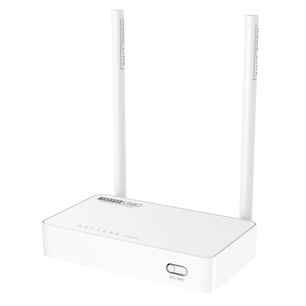 Router WiFi Totolink N350RT chuẩn N300Mbps 2 râu chính hãng DGW phân phối