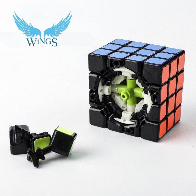 [NHỰA AN TOÀN+QUÀ TẶNG] Rubik 4x4 QiYi Khối Lập Phương Rubic 4 Tầng Chắc tay, trơn hàng cao cấp
