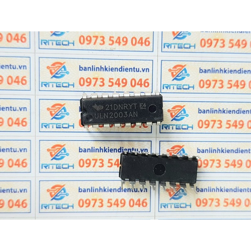 Combo 5 chiếc ULN2003AN ULN2003APG IC chuyên dụng DIP-16 hàng nhập khẩu