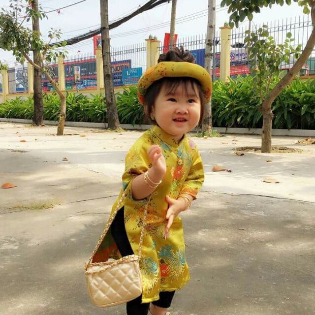 Áo dài cho bé diện tết(tuanhF)
