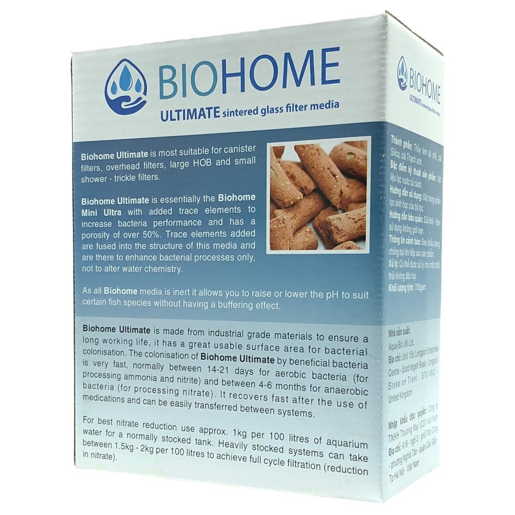 Vật liệu lọc bể cá cảnh Biohome Ultimate