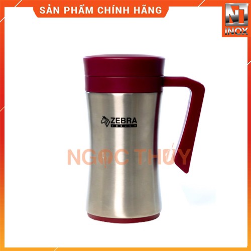 Ca giữ nhiệt Inox 304 Zebra 450ml- 112972|Hàng chính hãng nhập khẩu Thái Lan