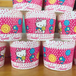 Ly giay Cupcake tròn size S đủ mẫu